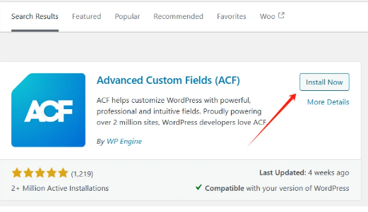 Image [3] - ACF vs SCF : Contexte, différences et guide de sélection pour le débat sur le fourchage des plugins WordPress