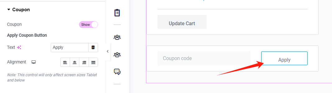 Imagen [11] - Cómo personalizar las páginas del carrito de la compra de WooCommerce con Elementor - Una guía completa para aumentar las conversiones