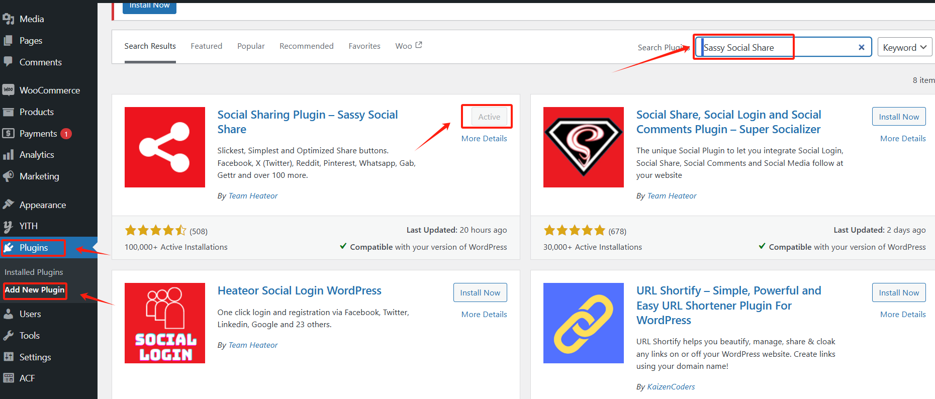 Imagen [3] - Cómo añadir botones para compartir en redes sociales y crear una barra flotante para compartir en WordPress