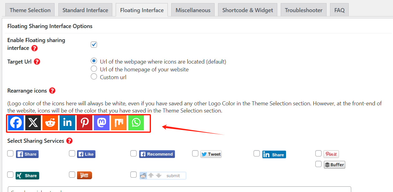 Imagen [6] - Cómo añadir botones para compartir en redes sociales y crear una barra flotante para compartir en WordPress