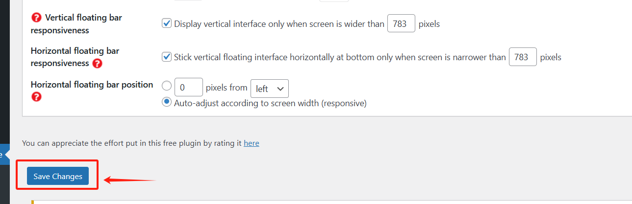 Imagen [7] - Cómo añadir botones para compartir en redes sociales y crear una barra flotante para compartir en WordPress