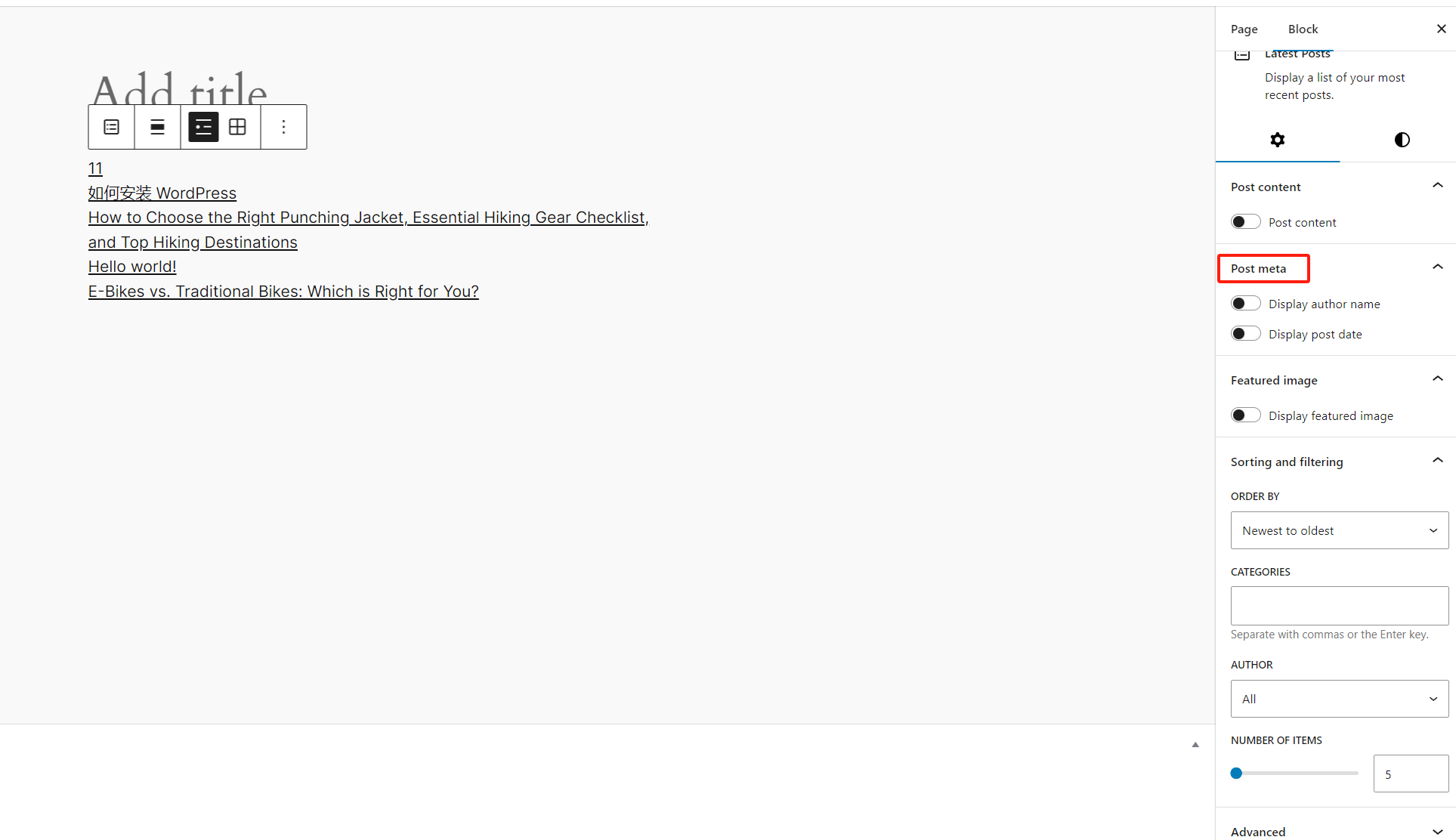 Imagen [9] - Cómo mostrar entradas de blog en páginas de WordPress | Mejorar el SEO y la experiencia del usuario