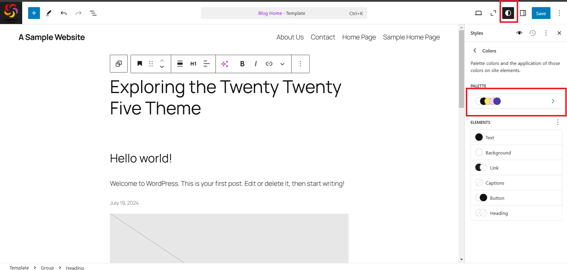 Image [10]-WordPress 6.7 New Release : Une analyse approfondie des points forts et des avantages du thème Twenty Twenty-Five