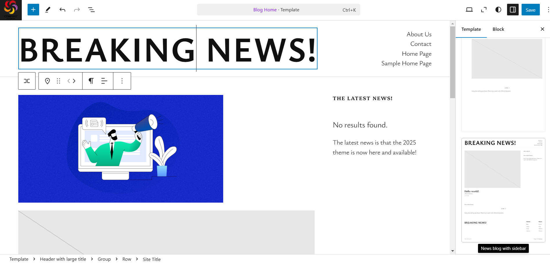 Image [23]-WordPress 6.7 New Release : Un examen approfondi des points forts et des avantages du thème Twenty Twenty-Five.