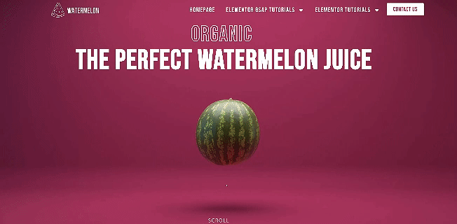 Create visual impact: Elementor train rolling effect and watermelon explosion interactive animation - Photon Flux | Professional WordPress repair service, global reach, fast response