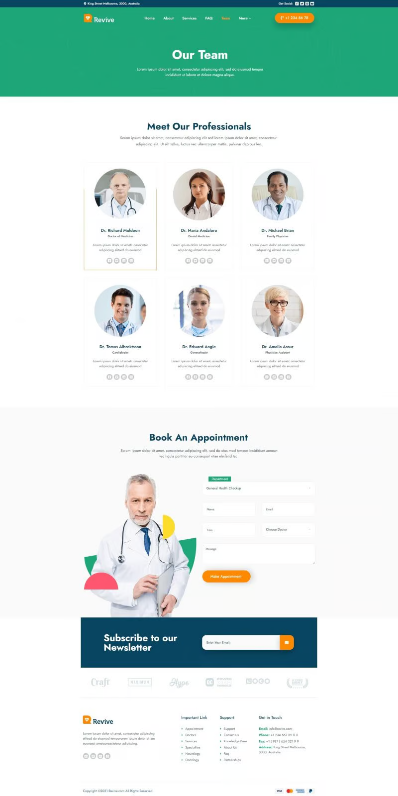 图片[2]-Revive – 医疗Elementor模板套件简介-光子波动网 | 专业WordPress修复服务，全球范围，快速响应