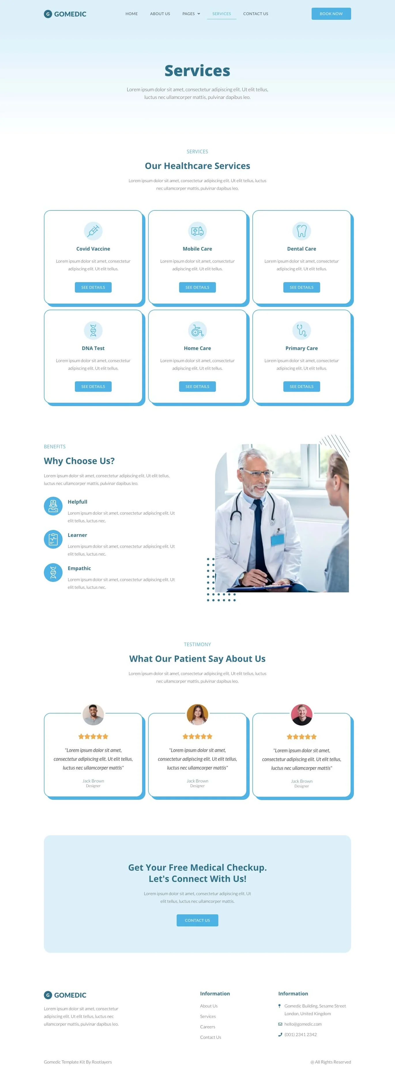 图片[1]-Gomedic – 医疗Elementor模板套件-光子波动网 | 专业WordPress修复服务，全球范围，快速响应
