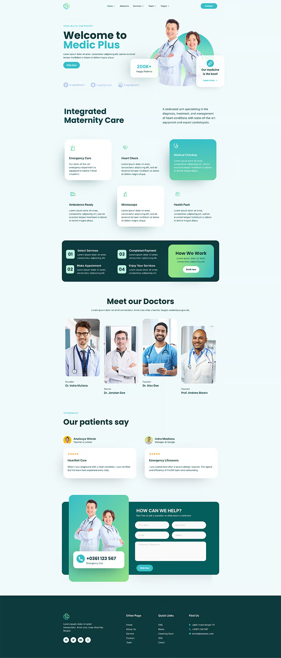 图片[1]-Mediok – 医疗Elementor模板套件-光子波动网 | 专业WordPress修复服务，全球范围，快速响应