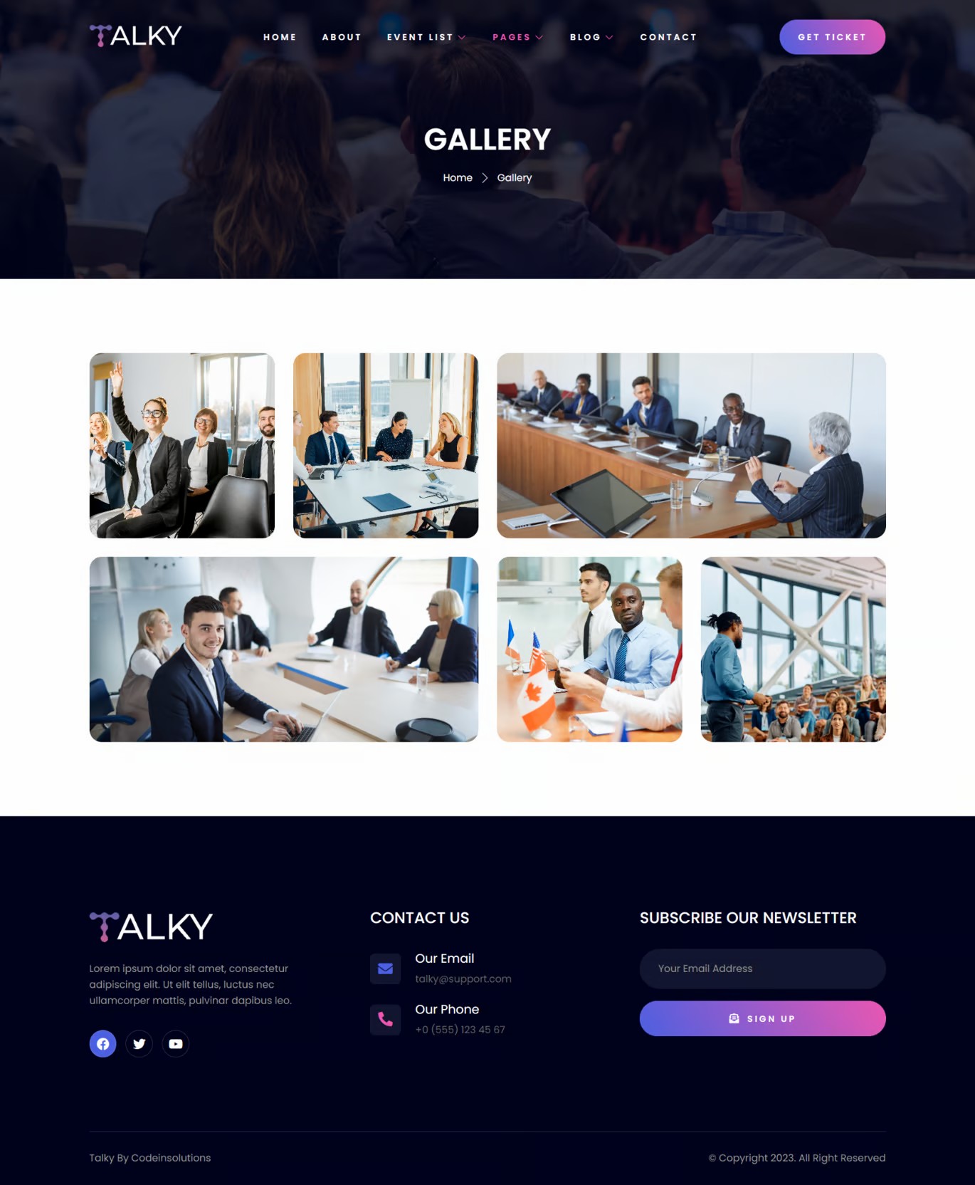 图片[2]-如何使用 Talky Elementor 模板套件创建完美的活动网站 | 活动网站模板教程
