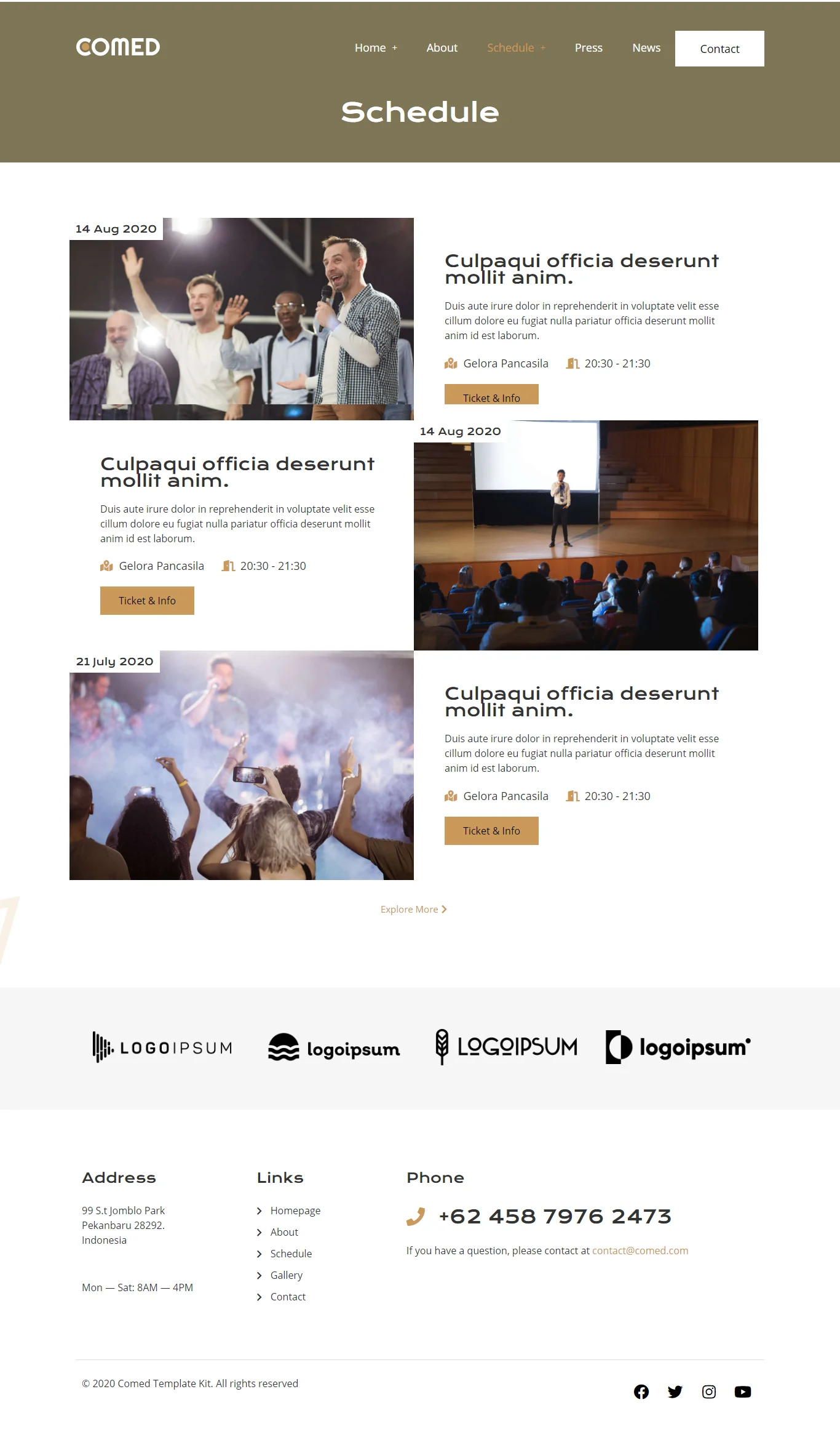 Imagen [2] - Tutorial de instalación del paquete de plantillas Elementor de Comed: Diseño de sitios web personalizados para la industria del cine y la televisión y trabajadores creativos