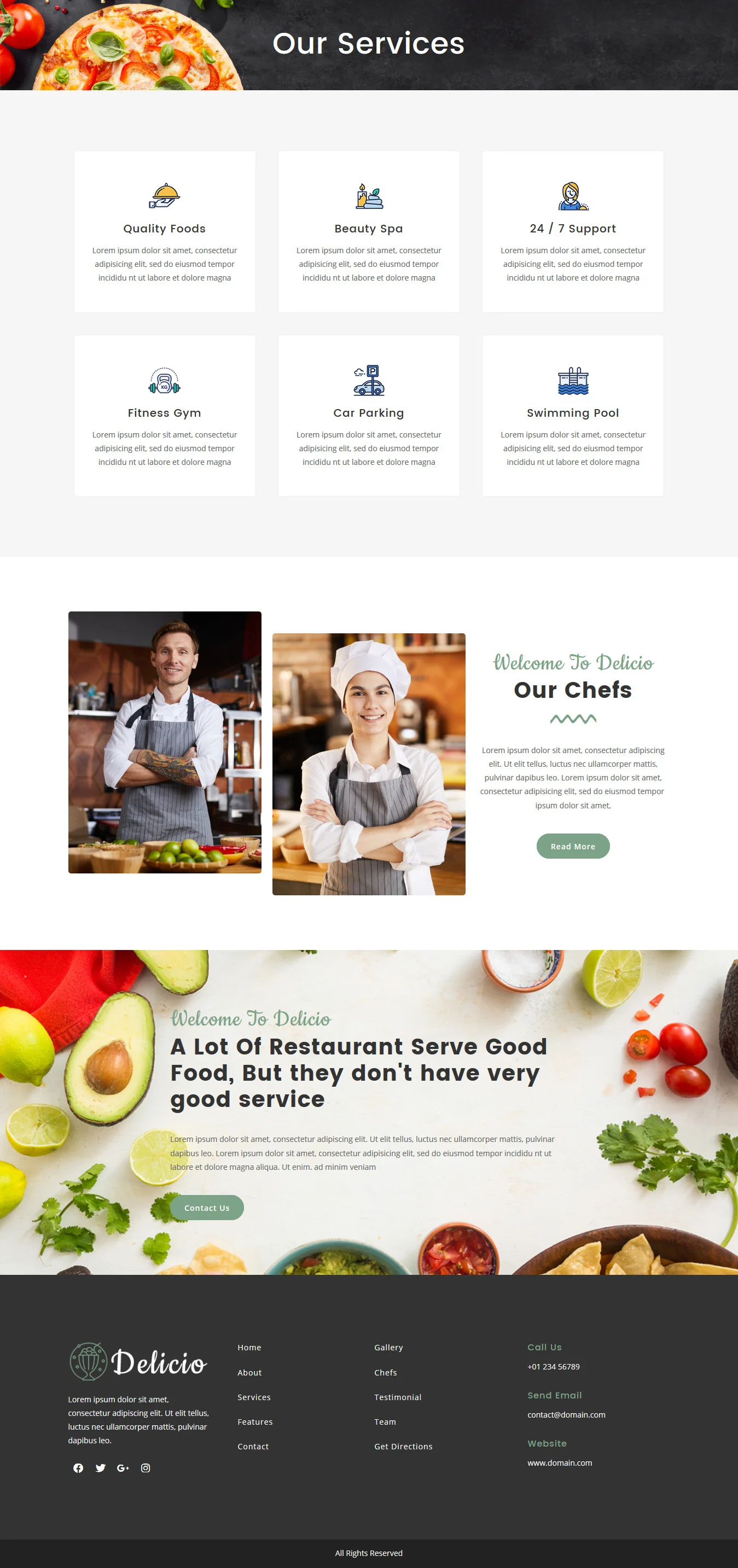 图片[1]-Delicio – 餐饮 Elementor 模板套件-光子波动网 | 专业WordPress修复服务，全球范围，快速响应
