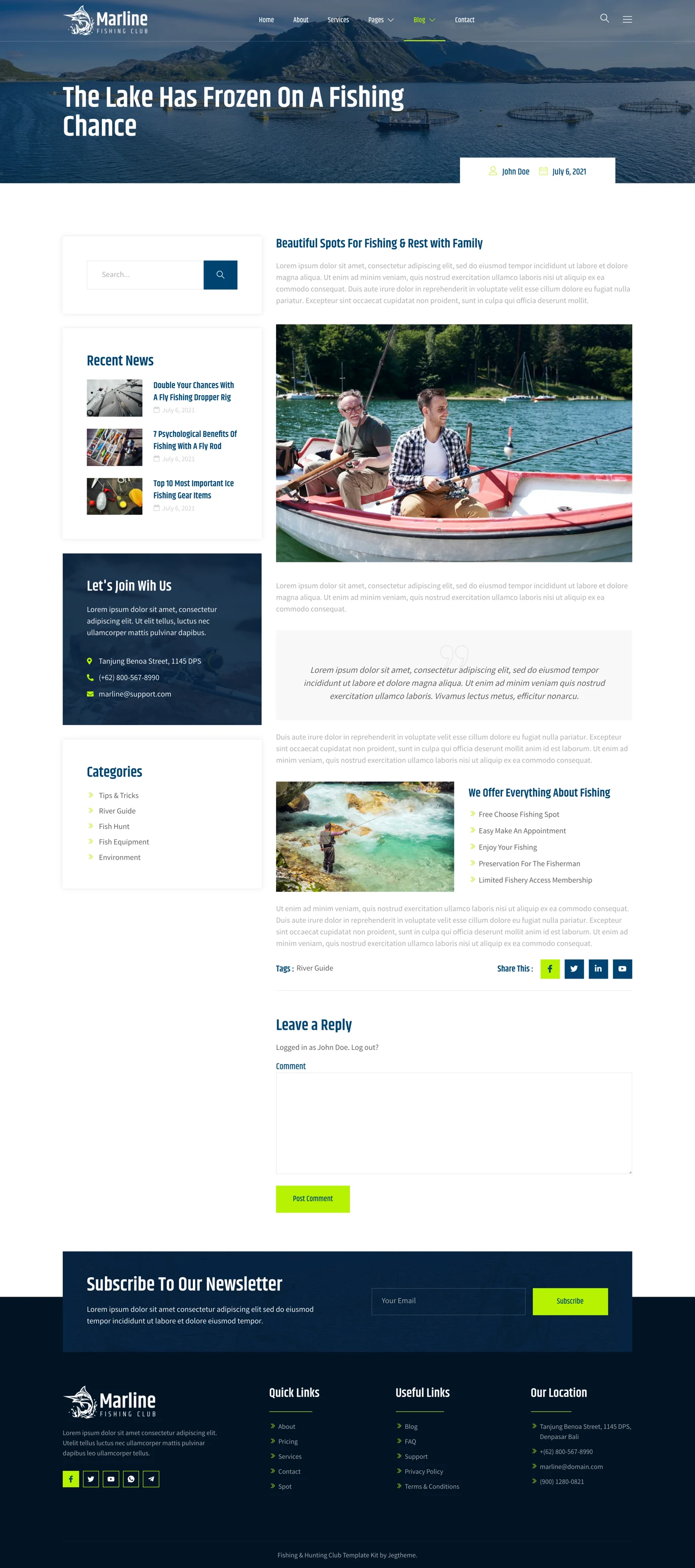 图片[1]-Marline – 钓鱼与狩猎俱乐部 Elementor 模板套件-光子波动网 | 专业WordPress修复服务，全球范围，快速响应