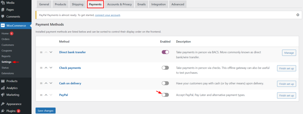 图片[11]-如何给安装了 WooCommerce 的WordPress网站设置 PayPal-光子波动网 | 专业WordPress修复服务，全球范围，快速响应