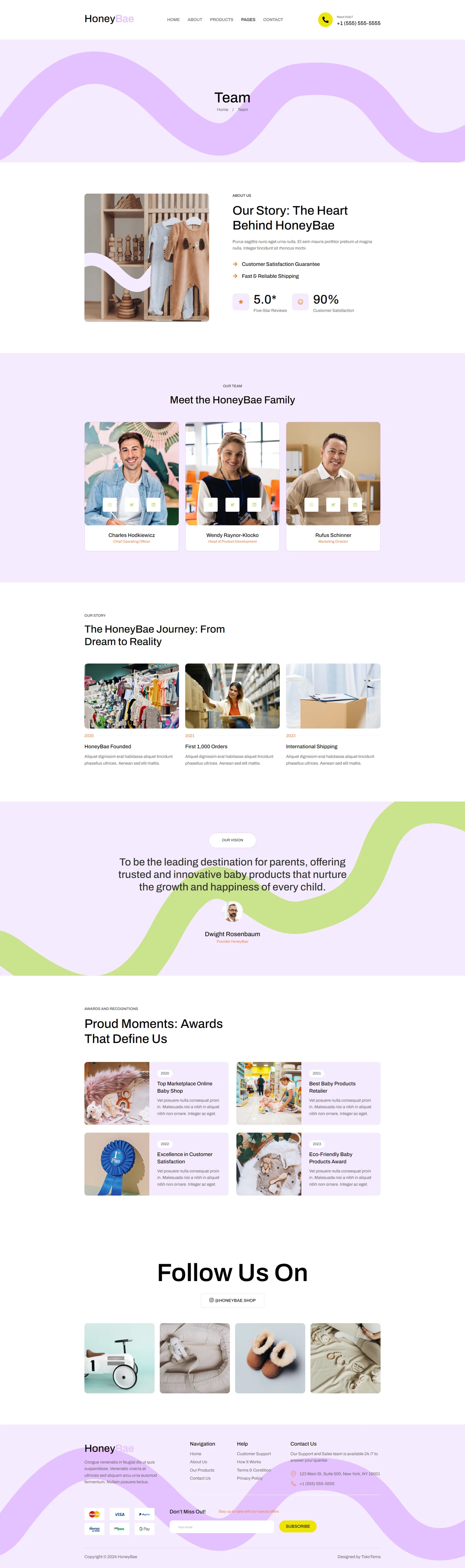 图片[2]-HoneyBae – 母婴用品商店 Elementor Pro 模板套件-光子波动网 | 专业WordPress修复服务，全球范围，快速响应