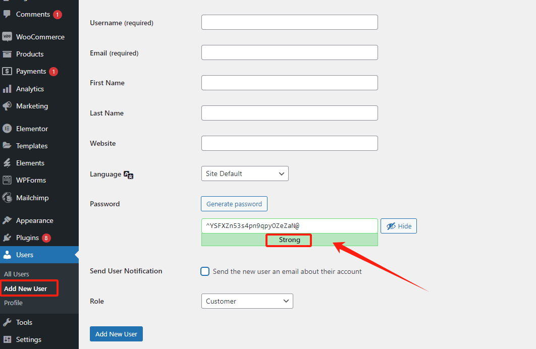 图片[3]-如何在 WordPress 网站中设置强密码并提升安全性 | 最佳实践指南