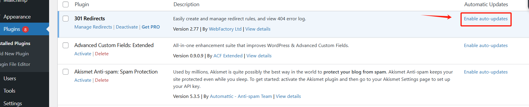 Image [3] - Comment activer les mises à jour automatiques pour les thèmes et les plugins WordPress afin d'améliorer la sécurité et les performances de votre site ?