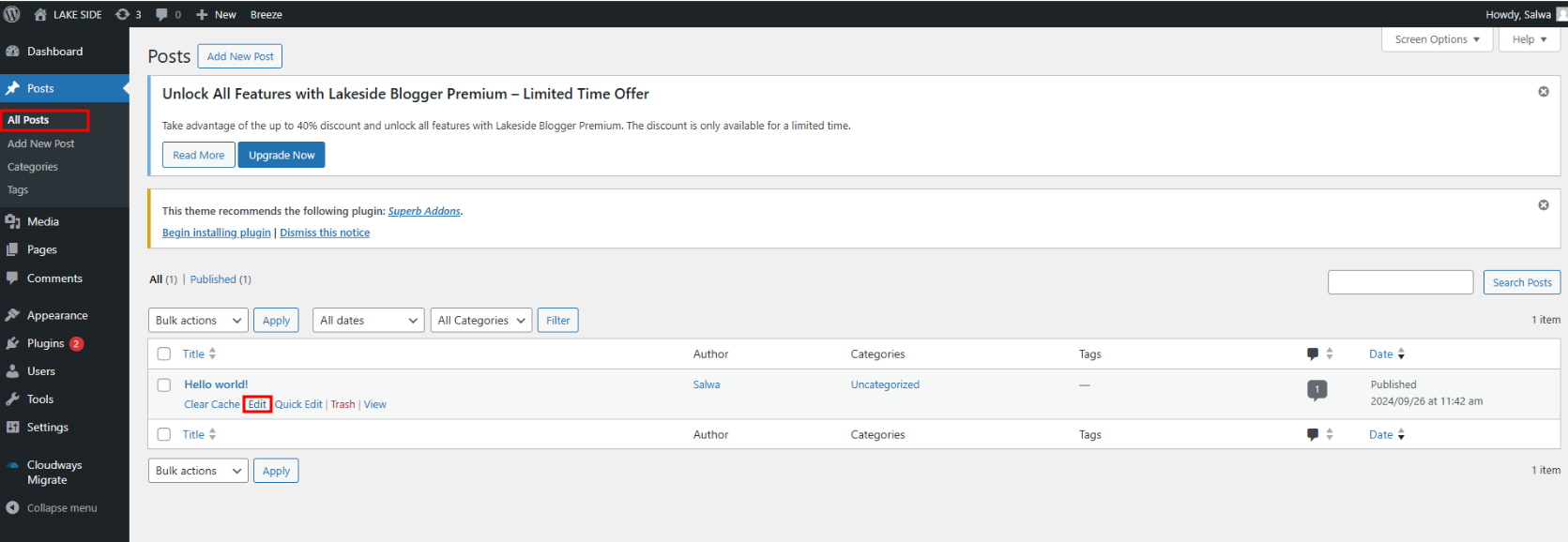 Imágenes [2] - Guía completa sobre cómo despublicar páginas, entradas y sitios web de WordPress