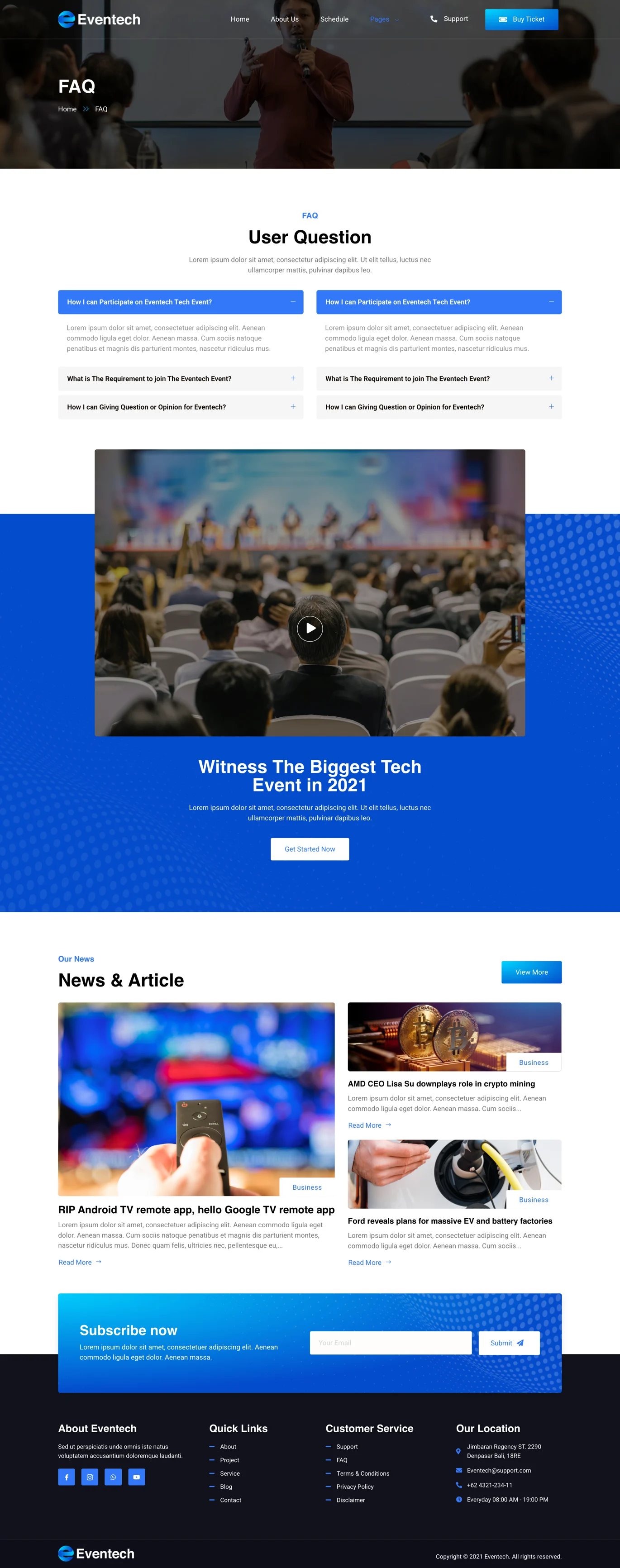 图片[1]-Eventech Elementor 模板套件 | 创建现代科技活动、会议和教育网站