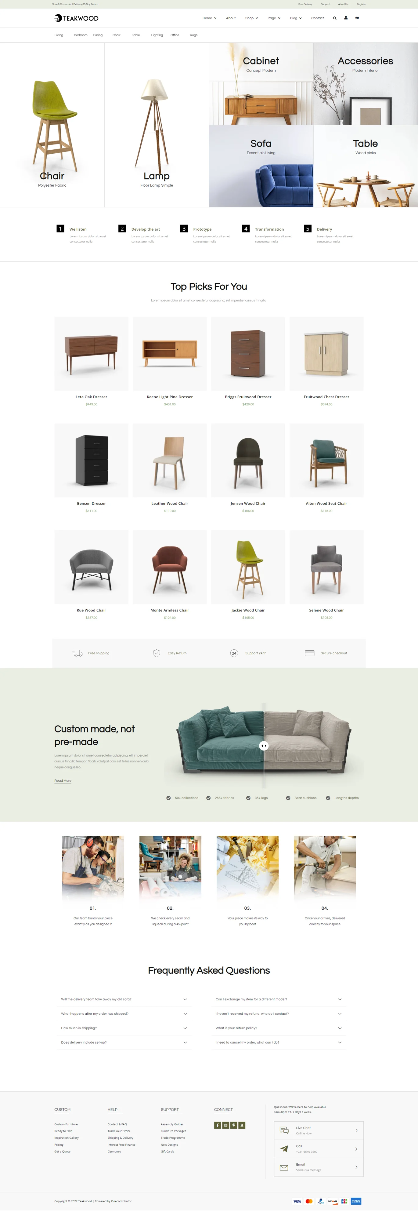 图片[1]-Teakwood – 家具商店 Elementor Pro 模板套件-光子波动网 | 专业WordPress修复服务，全球范围，快速响应
