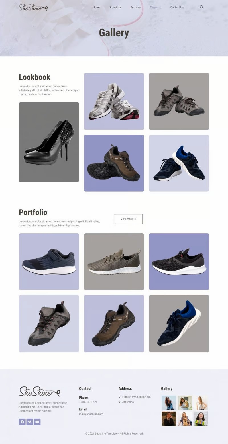 图片[2]-Shoshine：专业鞋类清洁服务 Elementor 模板套件