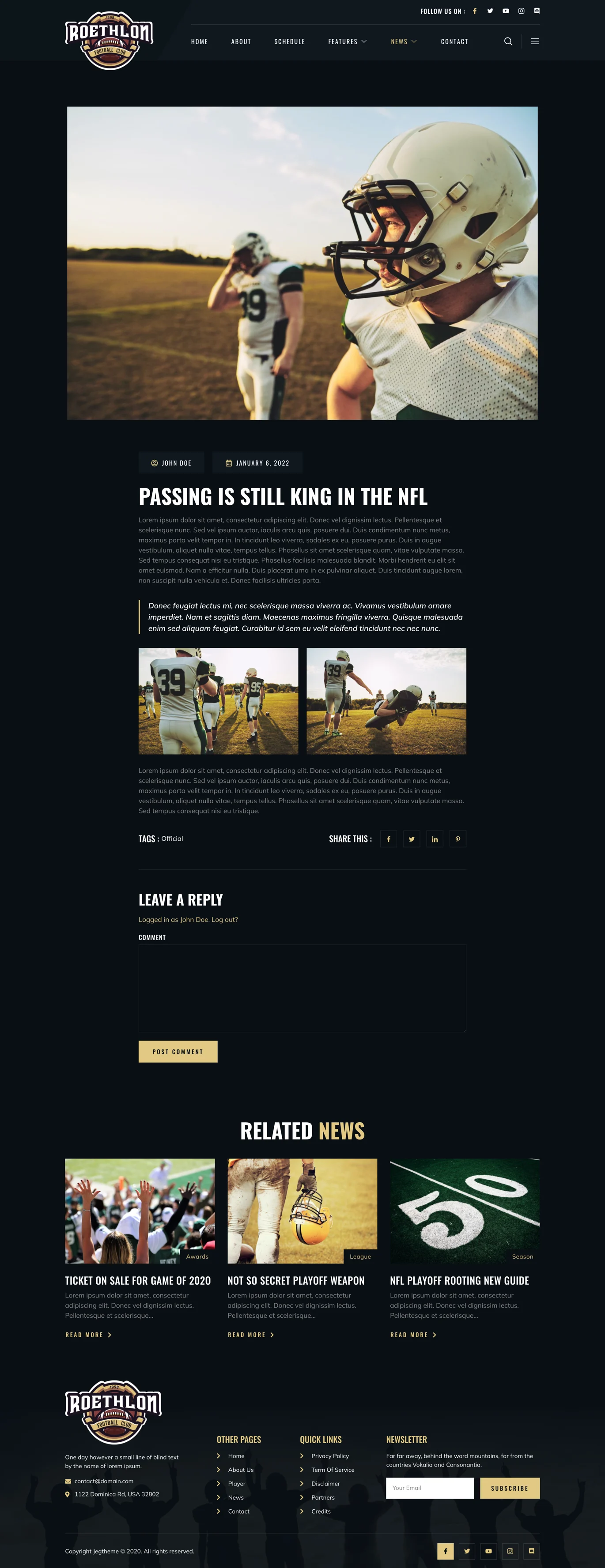 Image[2]-Roethlon - American Football & Rugby Elementor Template Suite Introducción - Photon Flux | Servicio profesional de reparación de WordPress, alcance global, respuesta rápida