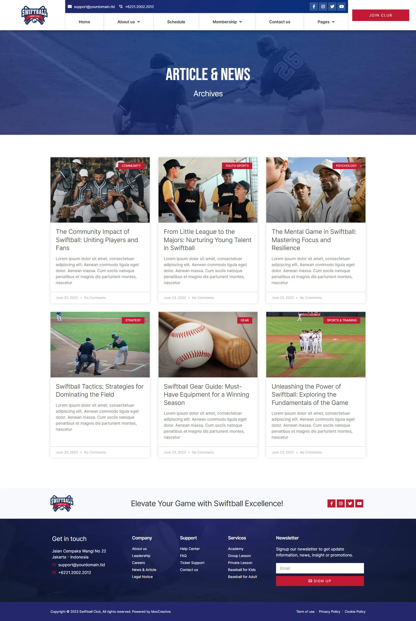 图片[2]-SwiftBall – 棒球队和体育俱乐部 Elementor Pro 模板套件-光子波动网 | 专业WordPress修复服务，全球范围，快速响应