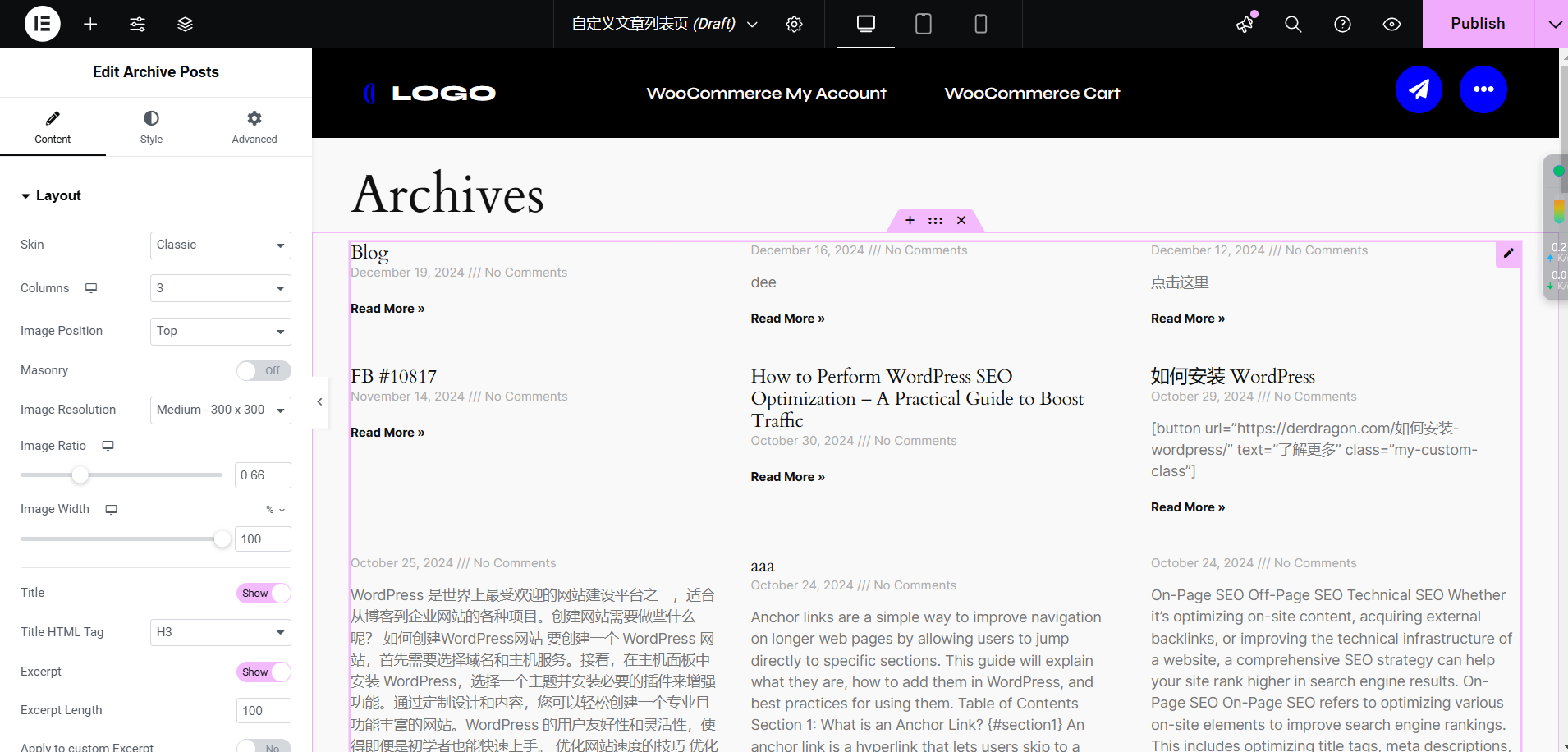 图片[12]-如何使用 Elementor Pro 自定义 WordPress 文章列表页模板（完整教程）