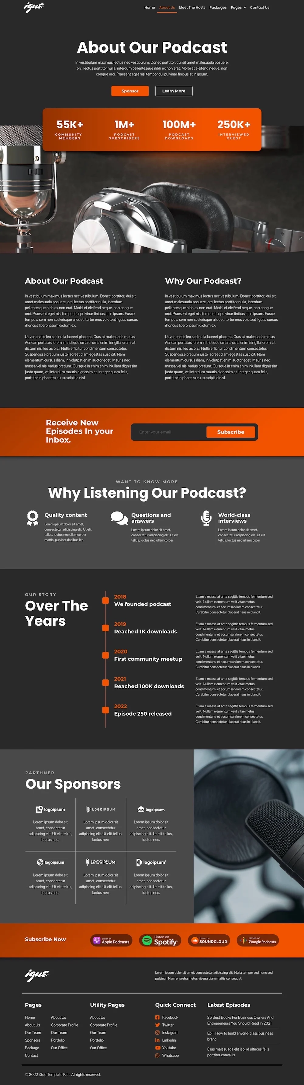 Image [2] - iGUE - Podcast Elementor Template Suite - Photon Flux Network | Professional WordPress Repair Service, Global Reach, Fast Response