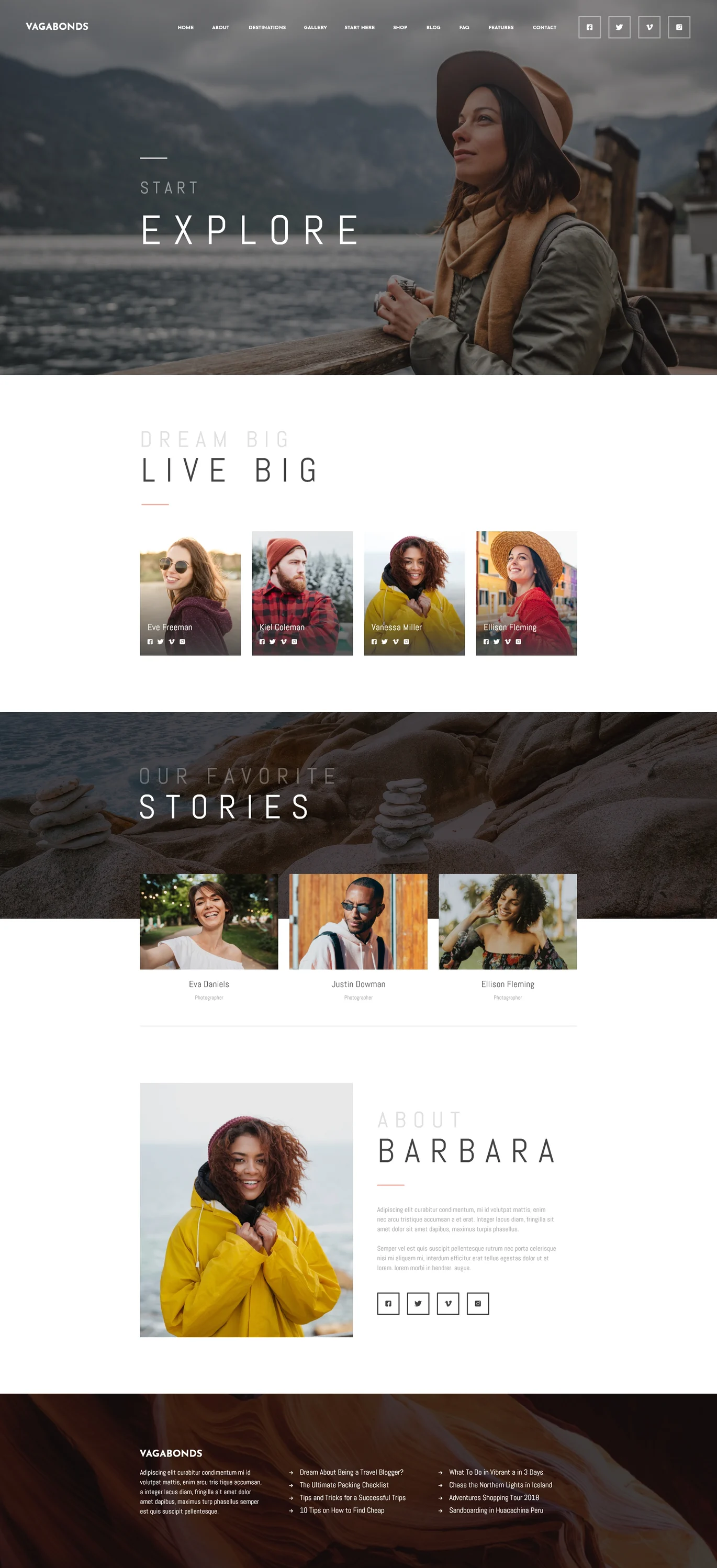 Imagen [2] - Vagabonds - Travel Blog Elementor Template Kit - Photon Flux Network | Servicio profesional de reparación de WordPress, en todo el mundo, ¡rápida respuesta!