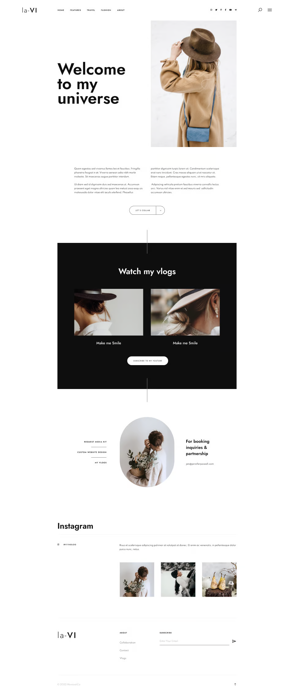 图片[2]-laVi – 旅行博客 Elementor 模板套件-光子波动网 | 专业WordPress修复服务，全球范围，快速响应