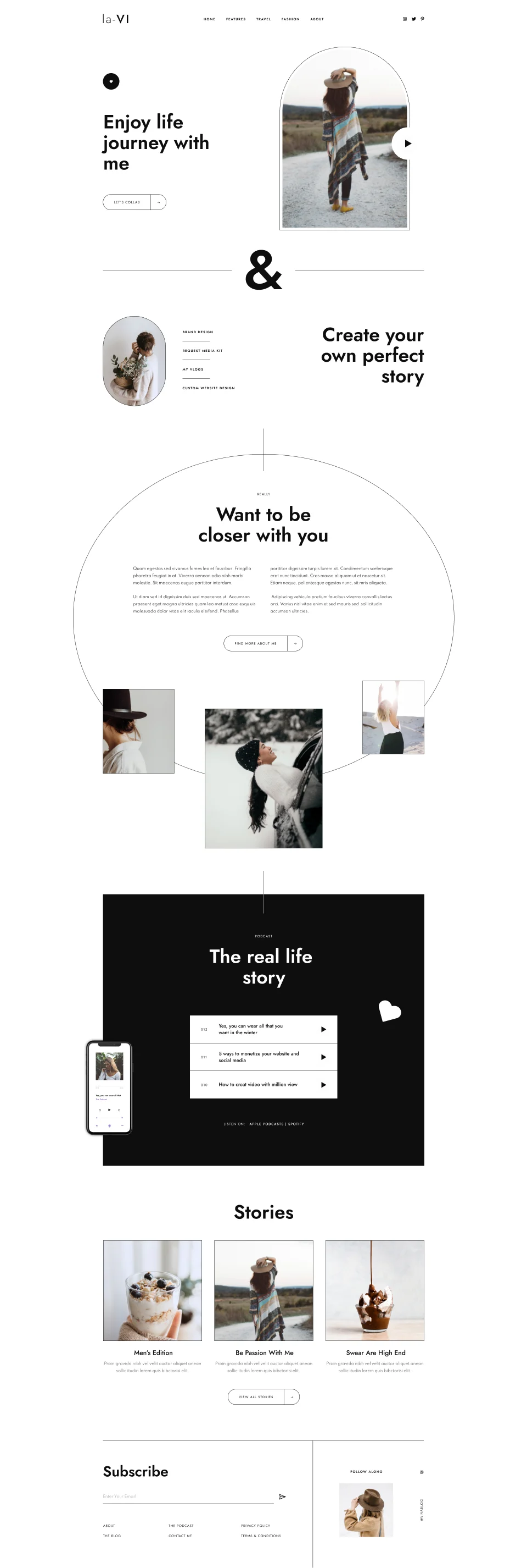 图片[1]-laVi – 旅行博客 Elementor 模板套件-光子波动网 | 专业WordPress修复服务，全球范围，快速响应