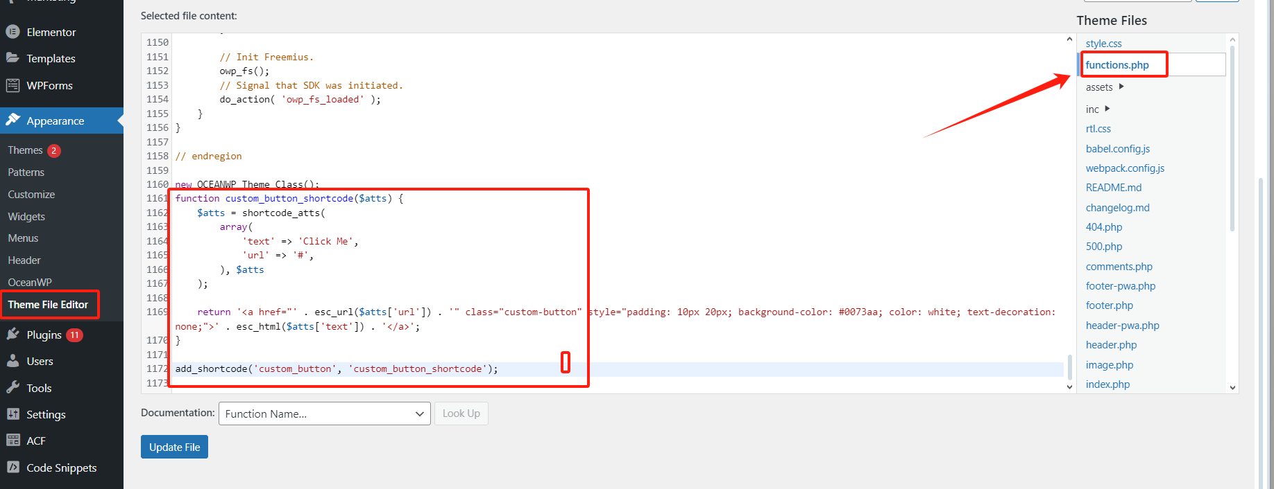 图片[9]-如何创建和使用WordPress短代码：完整指南（含按钮、图库示例）
