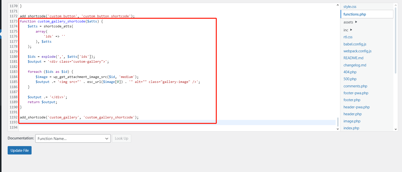 图片[12]-如何创建和使用WordPress短代码：完整指南（含按钮、图库示例）
