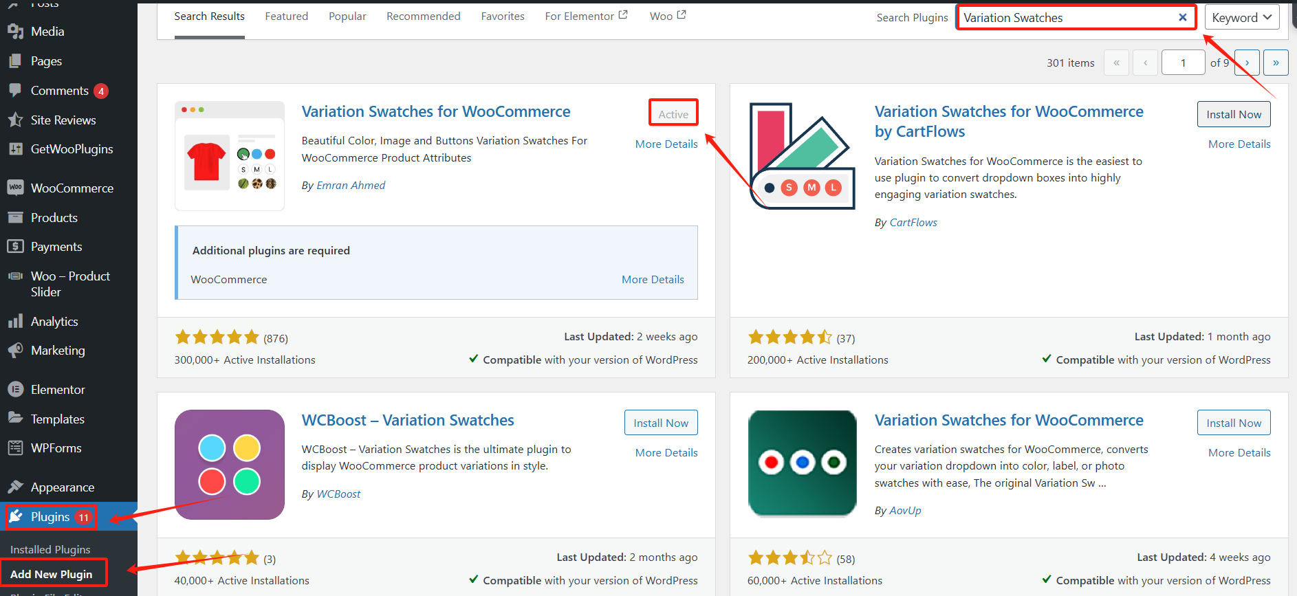 图片[9]-如何在 WooCommerce 中添加颜色变化并优化产品页面展示