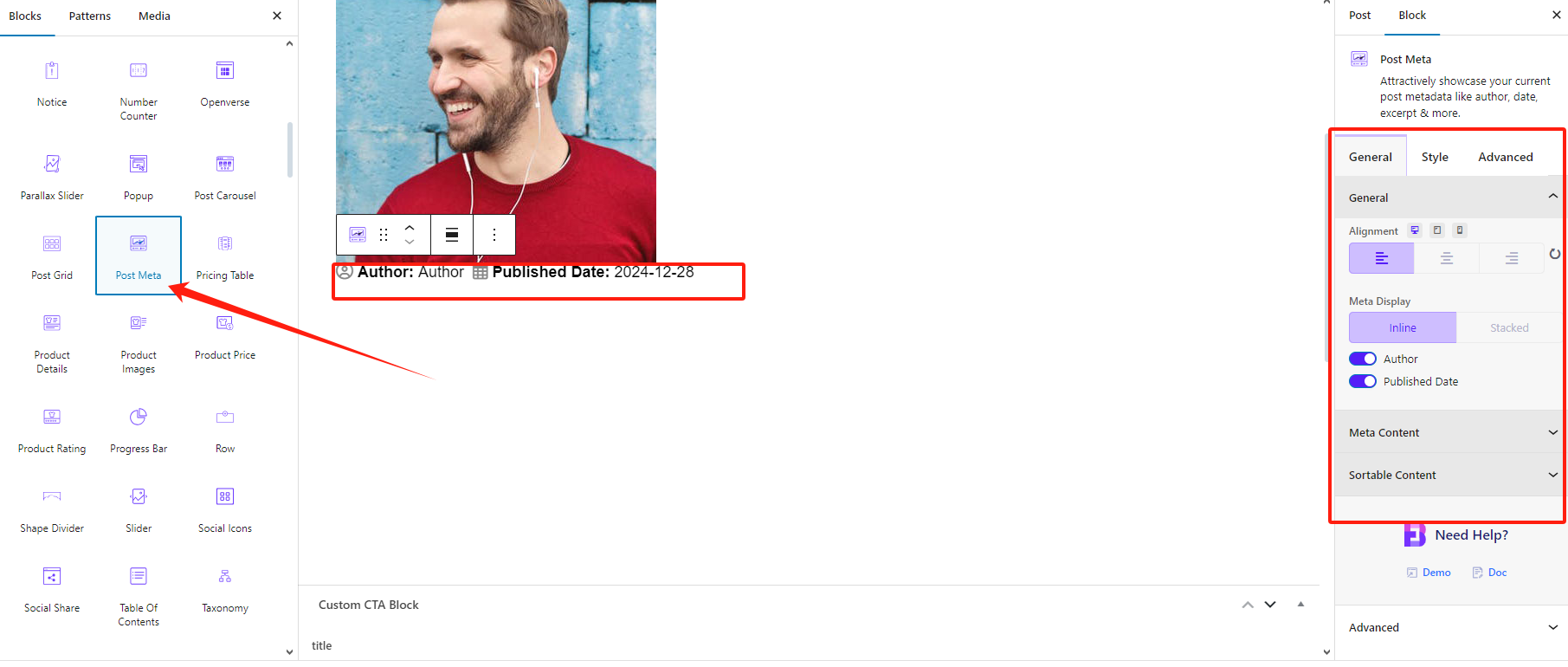 图片[5]-如何在 Gutenberg 中添加帖子元数据：提升用户体验和 SEO 的完整指南