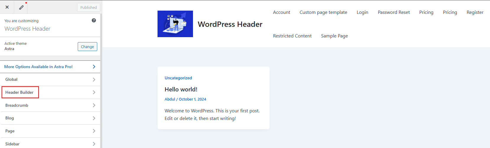 图片[6]-如何自定义WordPress页眉：完整指南与3种最佳方法