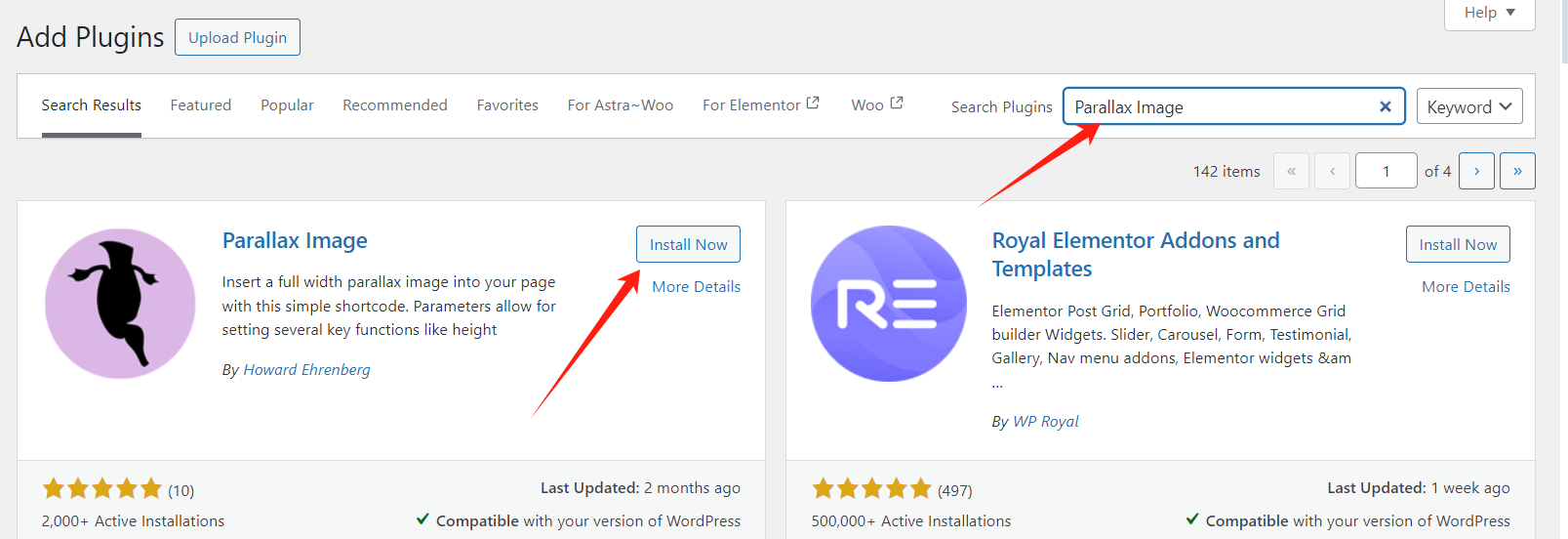 Image [5] - Comment ajouter des effets de parallaxe à votre site WordPress : explication complète du codage manuel, des plugins et d'Elementor