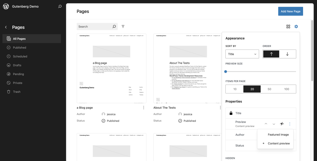图片[2]-Gutenberg 20.1 & 20.2 更新：内容预览、颜色选取优化及更多新功能