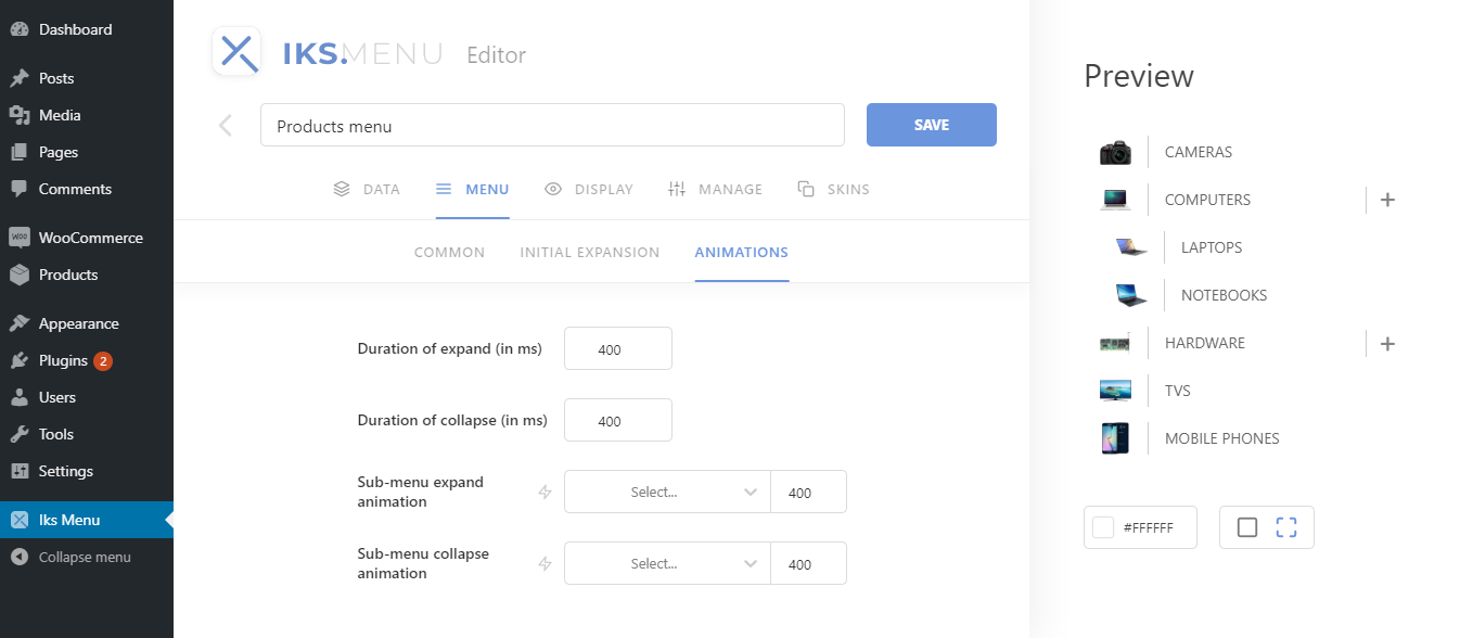 Image [4]-IKS Menu Pro Plugin : Fonctionnalités de menu puissantes et solutions d'amélioration de l'ergonomie pour les sites Web WordPress