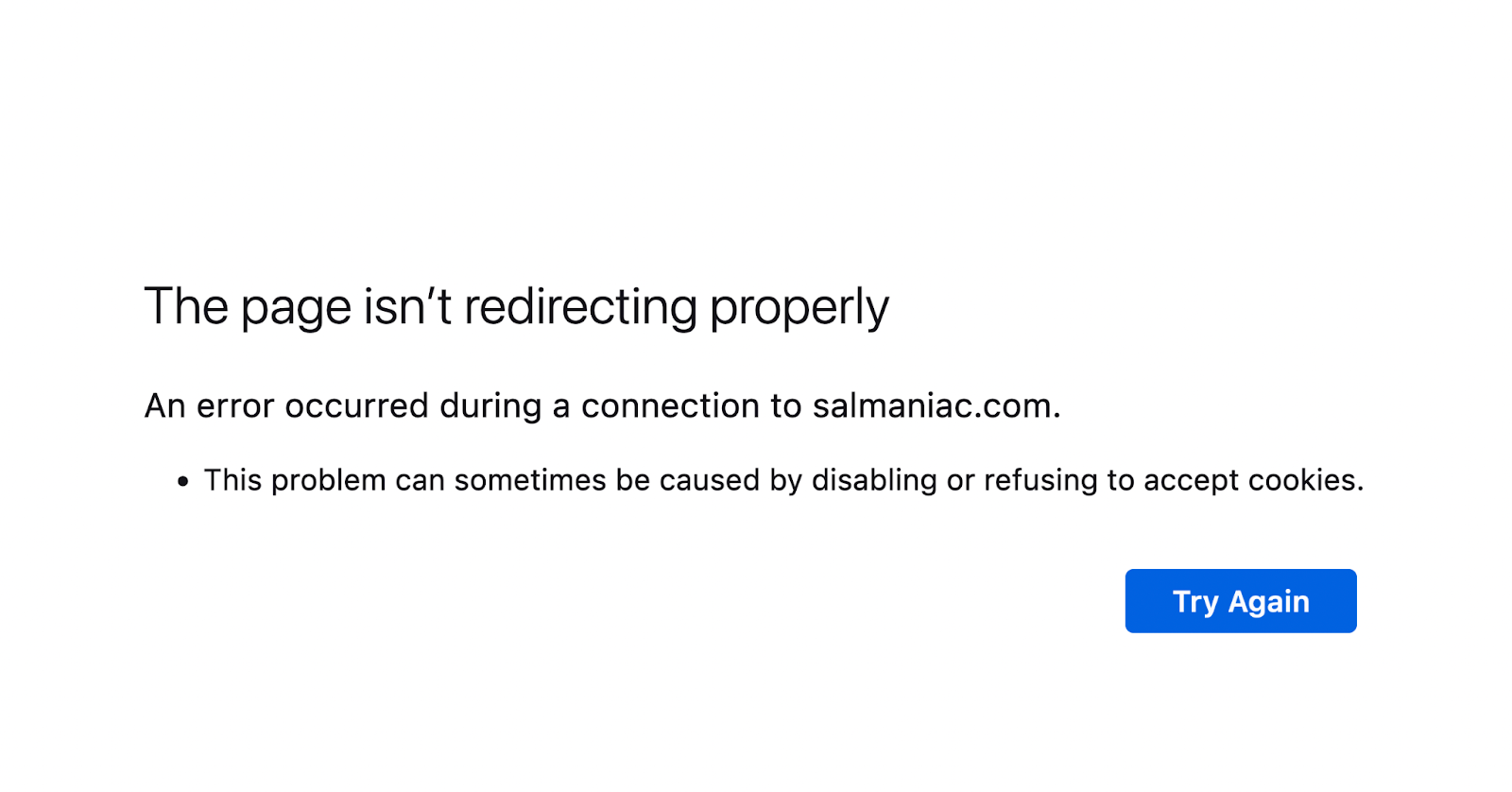 イメージ[4] - ERR_TOO_MANY_REDIRECTSエラーを修正する方法：トップ10ソリューションの説明