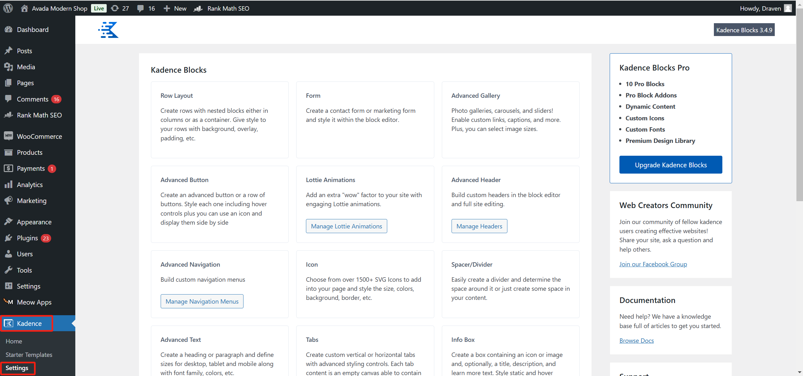 Image [6] - Tutoriel du thème Kadence : Etapes détaillées et réglages optimisés pour un site web WordPress efficace