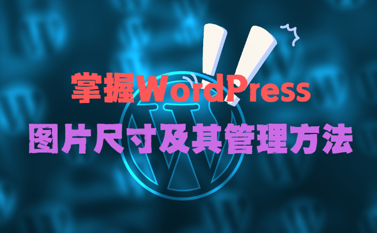 新手圣经：掌握WordPress图片尺寸和优化方法，快速提升网站性能-光子波动网 | 专业WordPress修复服务，全球范围，快速响应