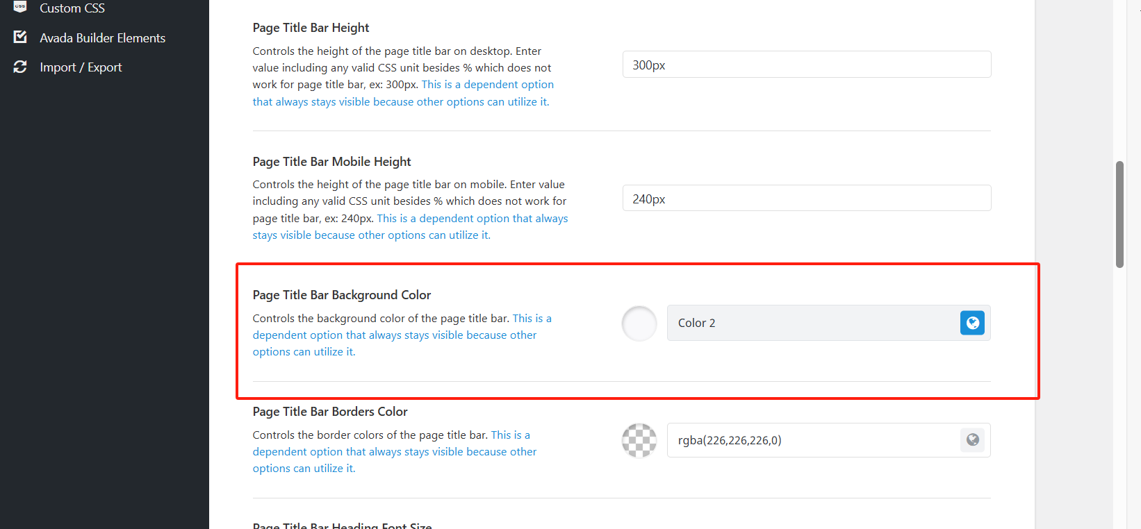 图片[5]-Avada页面标题栏设置详解：从基础到高级
