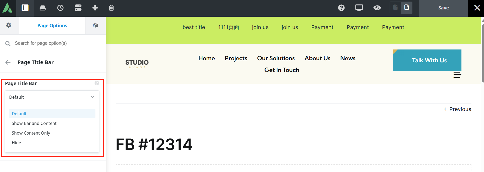 图片[3]-Avada页面标题栏设置详解：从基础到高级