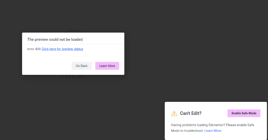 图片[1]-Elementor 预览网页无法加载：原因与解决方法