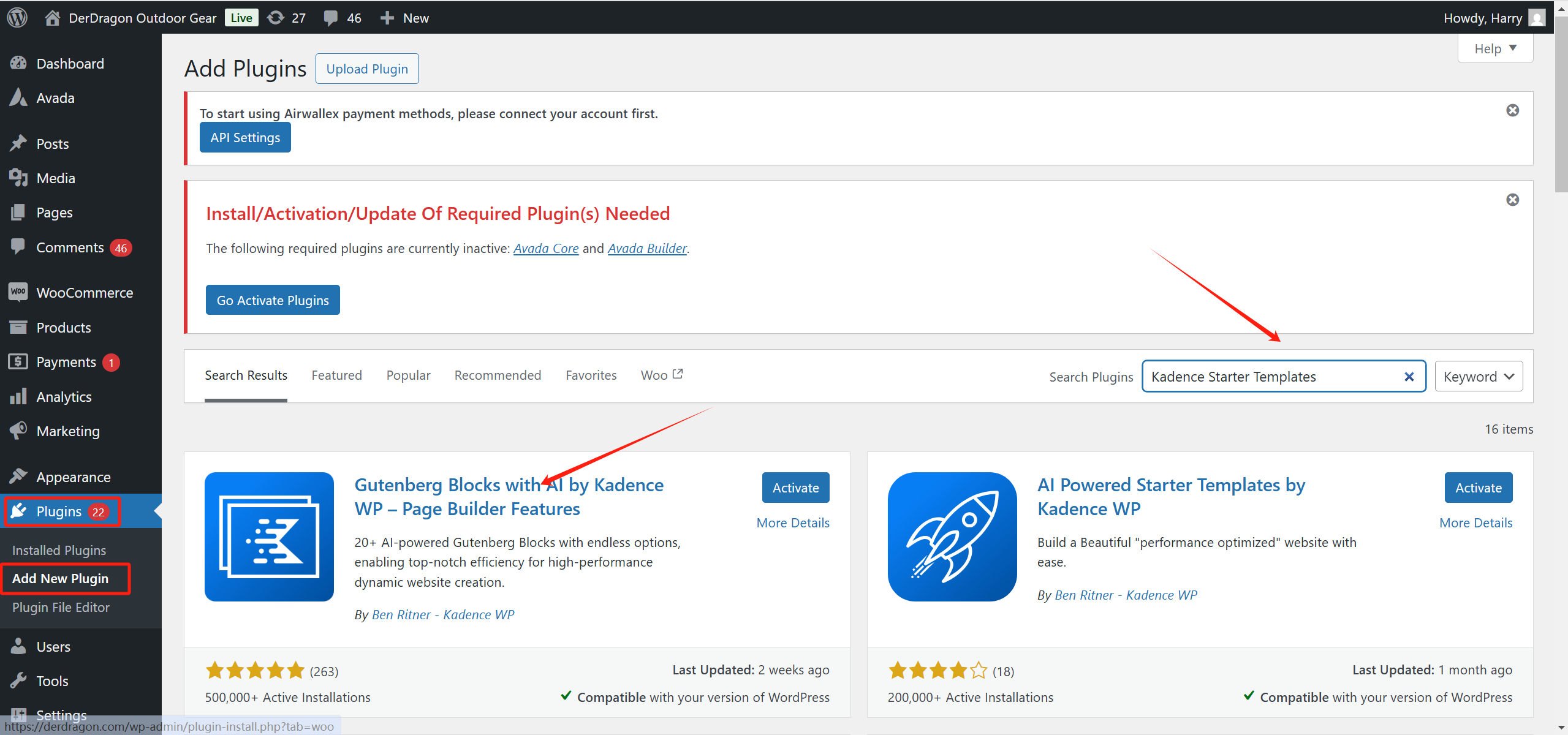 Imagen [3] - Cómo instalar rápidamente el tema Kadence: ¡Construya su sitio web WordPress desde cero!