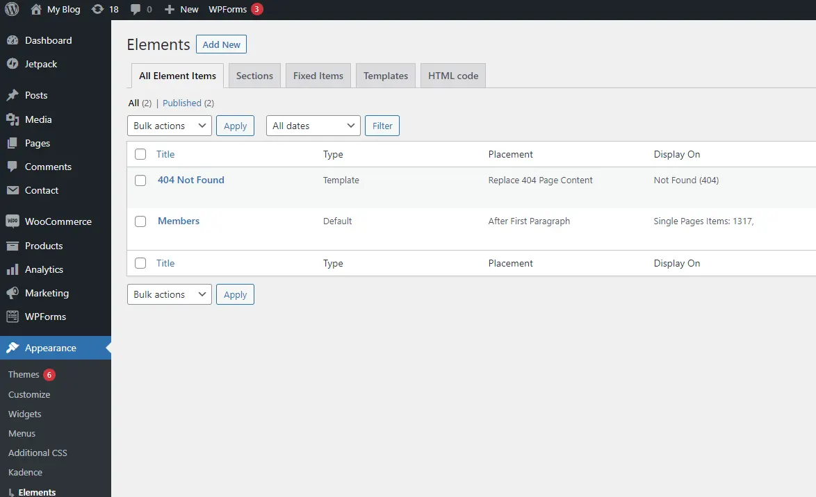 Image [11]-Why Choose a Kadence Theme? Comparison of features in the free version vs. the Pro version