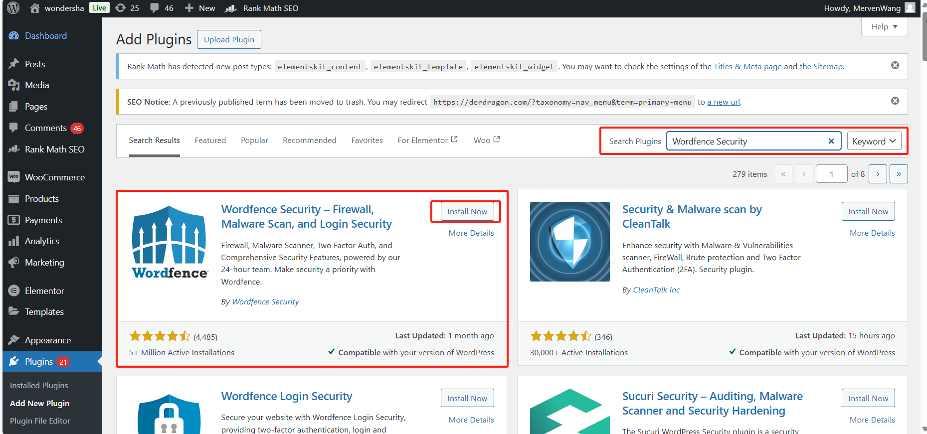 图片[3]-如何使用 Wordfence Security 插件保护你的 WordPress 网站免受攻击