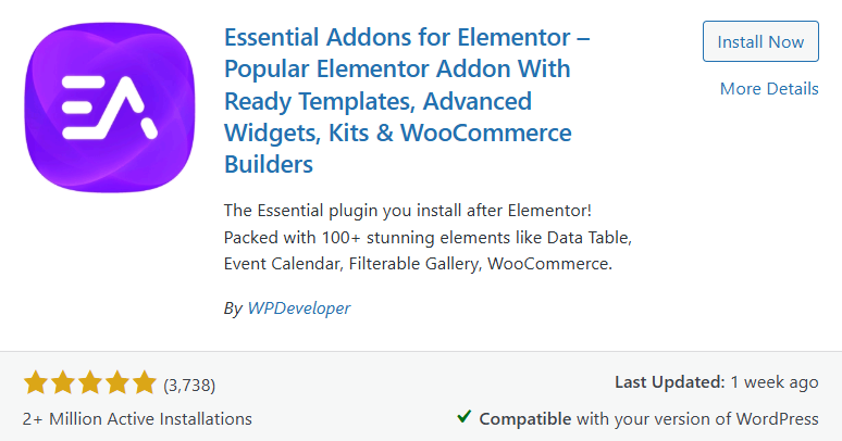 Image [8] - Cinq recommandations de plugins pour Elementor en 2025 : étendre les fonctionnalités et augmenter la liberté de conception