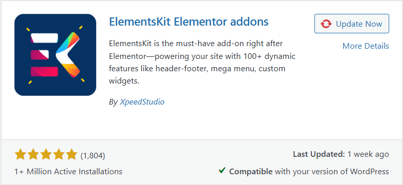 Image [6] - Cinq recommandations de plugins pour Elementor en 2025 : étendre les fonctionnalités et augmenter la liberté de conception